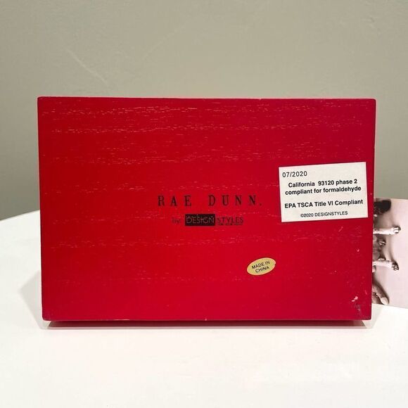 NWT Rae Dunn Santa Gnome Merry Christmas Decor - Picture 8 of 8